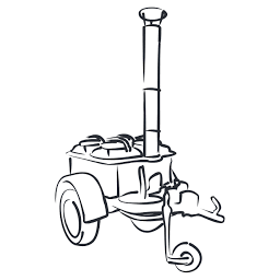 Kuchnia Polowa Wojskowa | KURCZAK Z ROŻNA logo