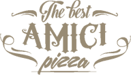 Amici Pizza z pieca opalanego drewnem logo