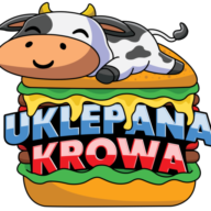 Uklepana Krowa logo