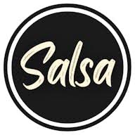 Salsa. Pizzeria logo