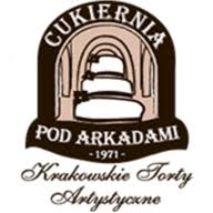 Cukiernia i kawiarenka Pod Arkadami 1971 logo
