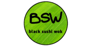 Black SUSHI Wok logo