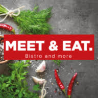 MEET & EAT. Poleczki logo