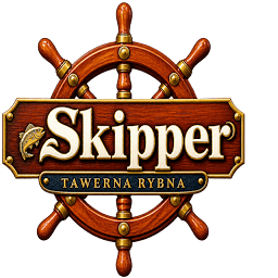 Tawerna Rybna Skipper oraz wina-lane.pl logo