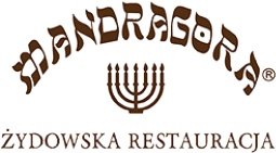 Logo restauracji Mandragora żydowska restauracja