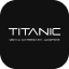 Titanic. Hotel logo