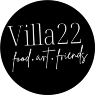 Villa22 Food / Art / Friends logo