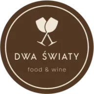 Logo restauracji Dwa Światy food & wine