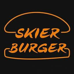 Skier Burger logo