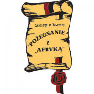 Logo restauracji Sklep i pijalnia kawy "Pożegnanie z Afryką"