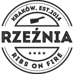 🍖 Rzeźnia - Ribs on fire - Kazimierz logo
